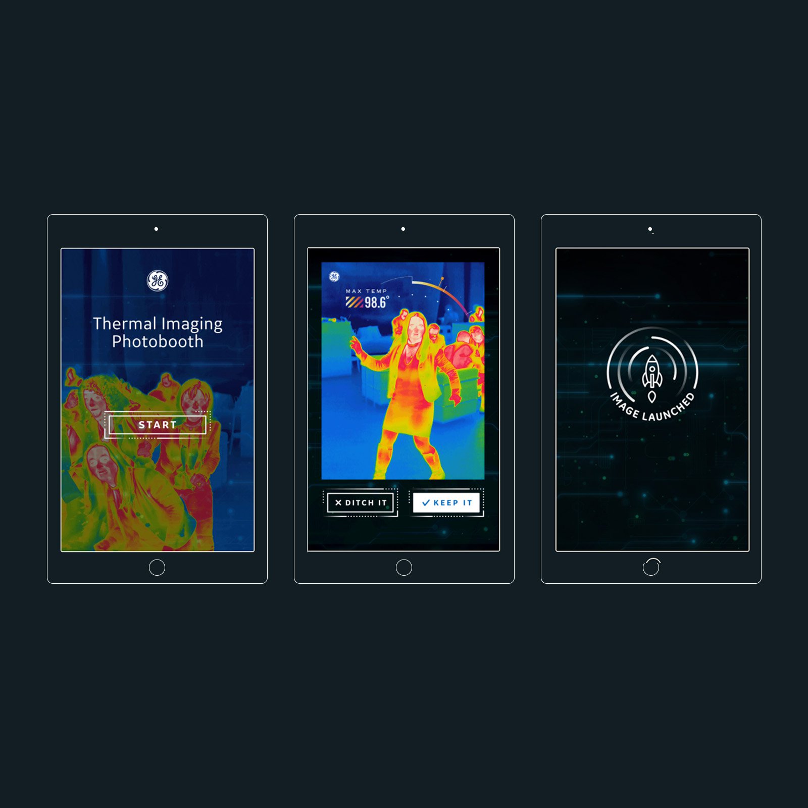 GE Thermal Imaging Photobooth Type/Code